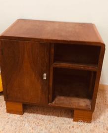 Mobiletto basso vintage in legno