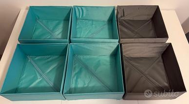 19 contenitori per vestiti, scarpe e accessori