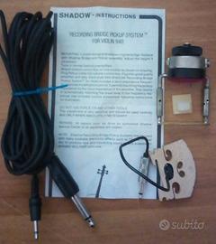 kit violino acustico amplificato Shadow violin 940