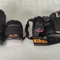 Nikon D3500 Double Zoom Kit 18-55mm + 70-300mm VR