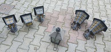 Lampioni in ferro da esterno