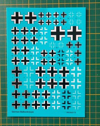Decals 1/72 Luftwaffe WW2
