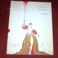 Erte' - gouaches abiti art deco' - asta 1992