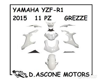 KIT CARENE ABS YAMAHA YZF-R1 2015 NON VERNICIATE 1