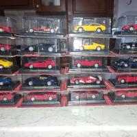 Collezione modellini Ferrari scala 1/43 20 pezzi 
