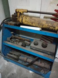  martinetto idraulico per carrozzeria