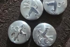 Coprimozzi Peugeot Grigio Aluminum