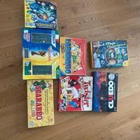 vari giochi da tavolo