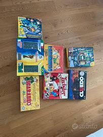 vari giochi da tavolo