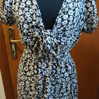 mini abito Blu Royal 