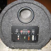 Subwoofer attivo 70 watt per auto