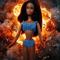 Costume handmade per barbie