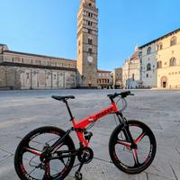 MTB  Bici Pieghevole Ammortizzata 2 dischi freno