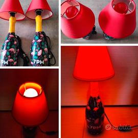 Lampade Colorate con lampadina Led Rossa 