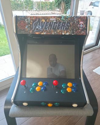arcade bartop autocostruito