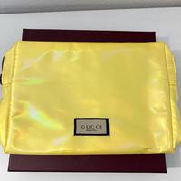 Pochette trousse Gucci gialla