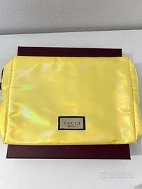 Pochette trousse Gucci gialla