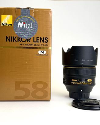 Nikon AF-S 58mm f/1.4 G