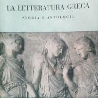 La letteratura greca - Storia e antologia