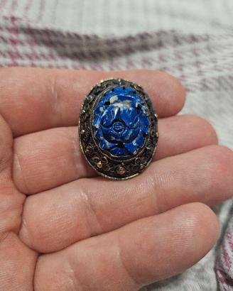 Spilla cinese con Lapis Lazuli