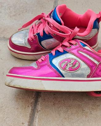 Scarpe con rotelle Heelys taglia 32