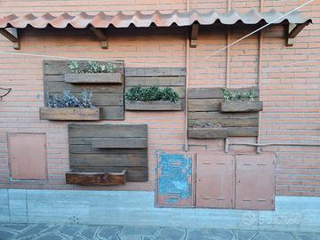 Fioriere in legno 