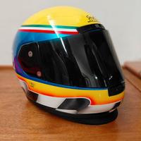 casco replica Rubens Barrichello Ferrari GMF 