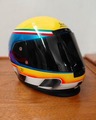 casco replica Rubens Barrichello Ferrari GMF 
