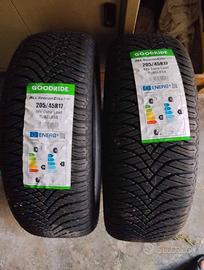 2 gomme quattro stagioni 205/45R17 nuove