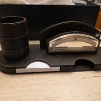 Set da scrivania in argento