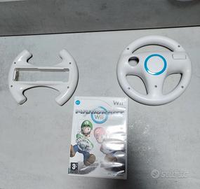 Mario kart console Wii + 2 volanti