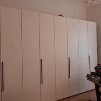 armadio 8 ante color panna 