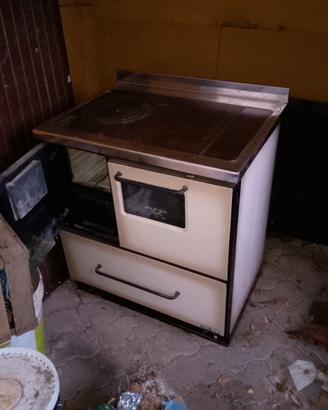 stufa a legna cucina economica e 4gas + forno