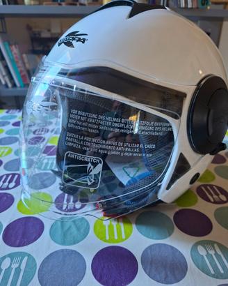Casco Kappa Solid Glossy White TG XL