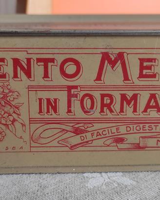 Rara Scatola di latta