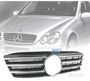 GRIGLIA MERCEDES CLASSE C W203 4P 00-07 LOOK AMG