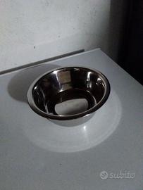 Ciotola acciaio inox cibo animali cane gatto