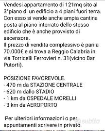 Appartamento 3° piano da ristrutturare