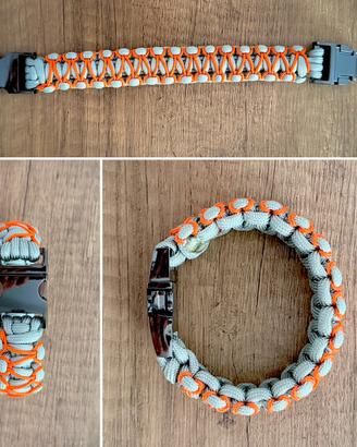 Bracciale in paracord 550