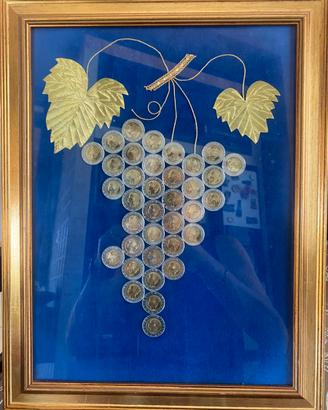Quadro Monete 500 Lire
