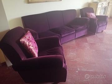 Divano e 2 poltrone