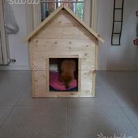 Cuccia in legno divisibile multiuso