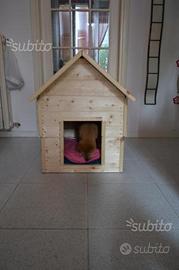 Cuccia in legno divisibile multiuso