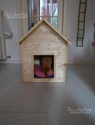Cuccia in legno divisibile multiuso