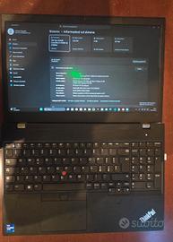 pc portatile LENOVO ThinkPad  T15p