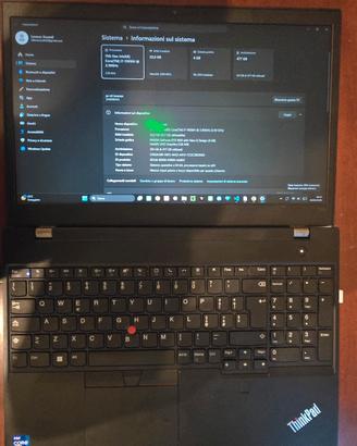 pc portatile LENOVO ThinkPad  T15p