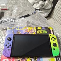Nintendo Switch oled versione splatoon 3