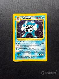 Carta Pokemon Poliwrath Holo Set Base Italiano