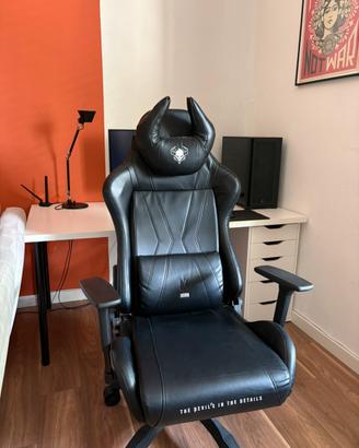 Sedia diablo x-horn da gaming/ufficio