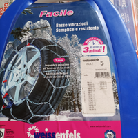 Catene da neve nuove gruppo 5 mai usate